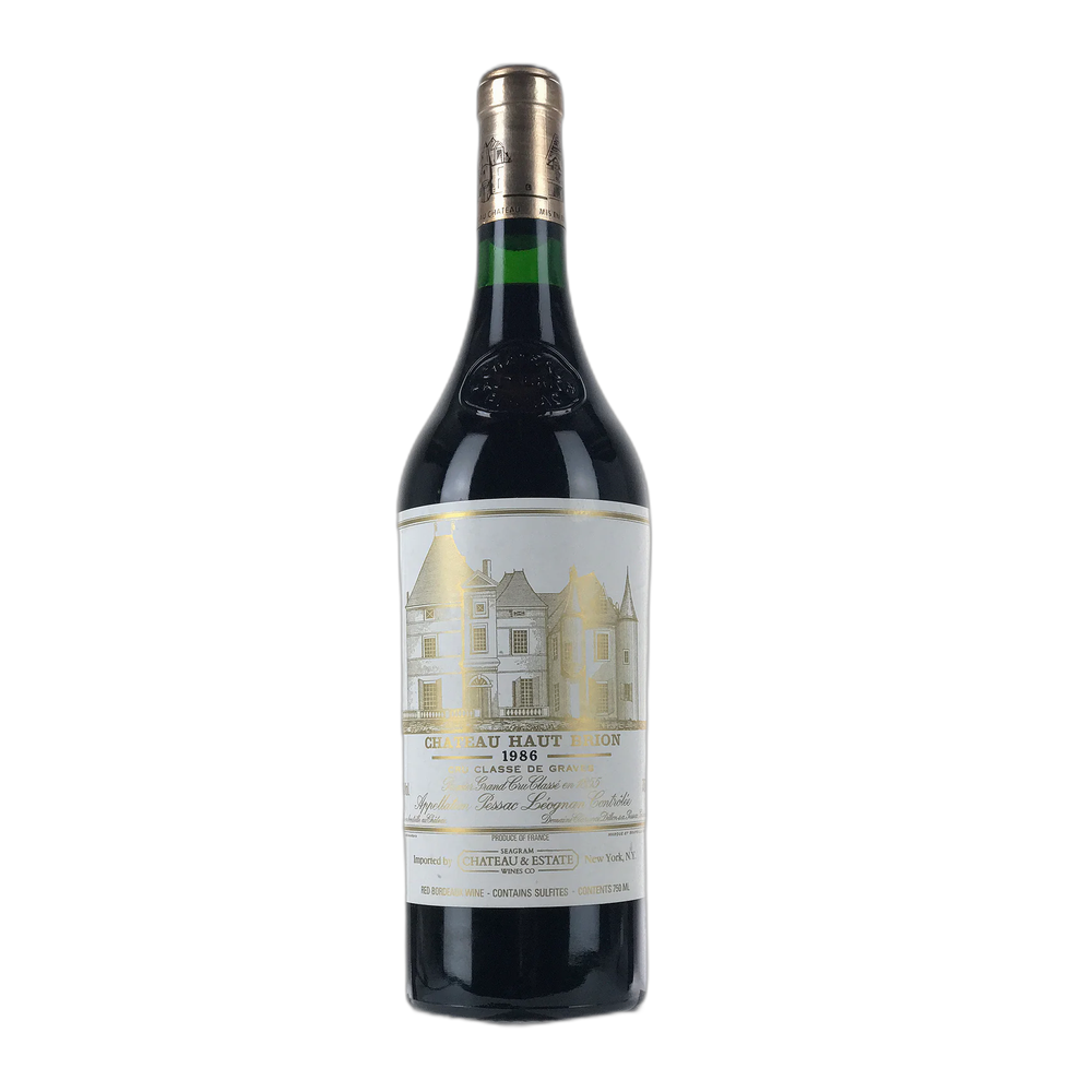 Château Haut Brion, Pessac-Léognan Rouge Château Haut Brion 1er G.Cru Classé 1986, Bottiglia 750 ml