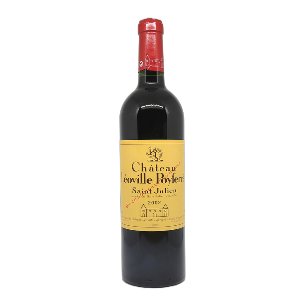 Château Léoville Poyferré, Saint-Julien Château Léoville Poyferré 2ème G.C.C. 2002, Bottiglia 750 ml