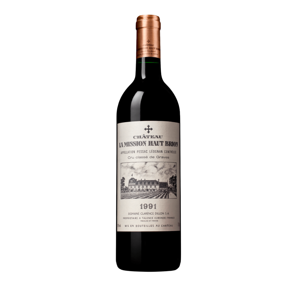 Château La Mission Haut-Brion, Pessac-Léognan Rouge Château La Mission Haut-Brion Cru Classé des Graves 1991, Bottiglia 750 ml