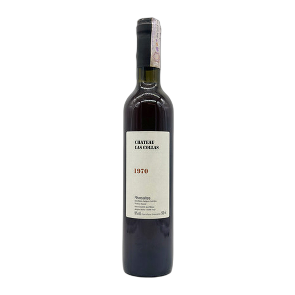Château Las Collas, Rivesaltes Château Las Collas 1970, Mezza bottiglia 500 ml