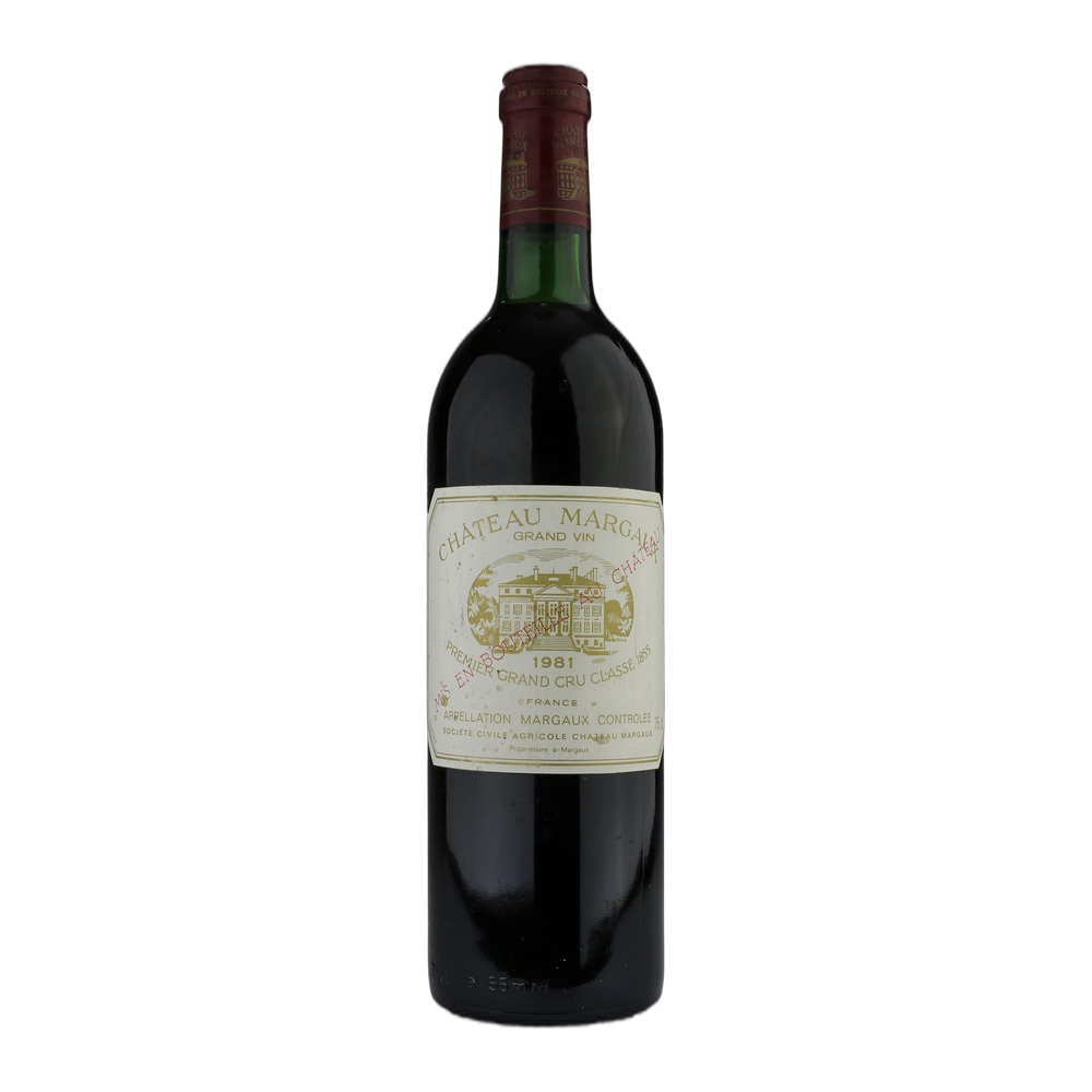 Château Margaux, Margaux Château Margaux 1er G.Cru Classé 1981, Bottiglia 750 ml