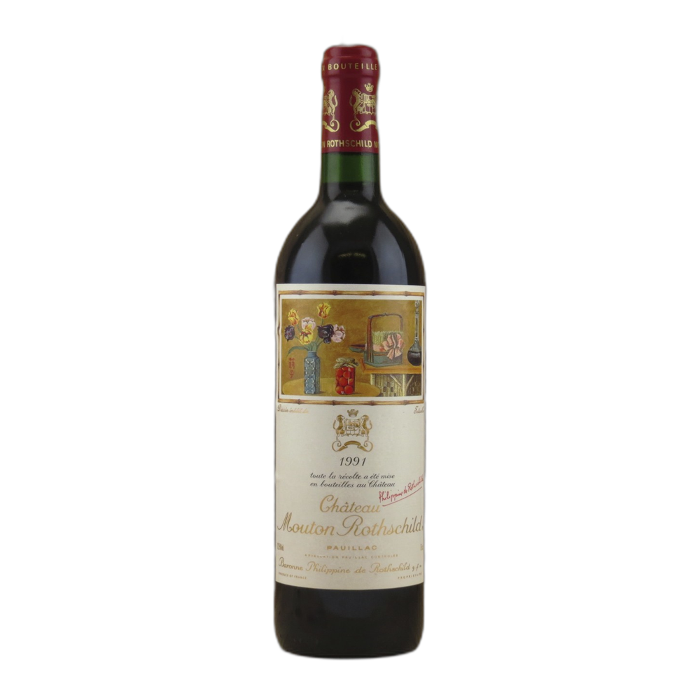 Château Mouton Rothschild, Pauillac Château Mouton-Rothschild 1er G.Cru Classé 1991, Bottiglia 750 ml