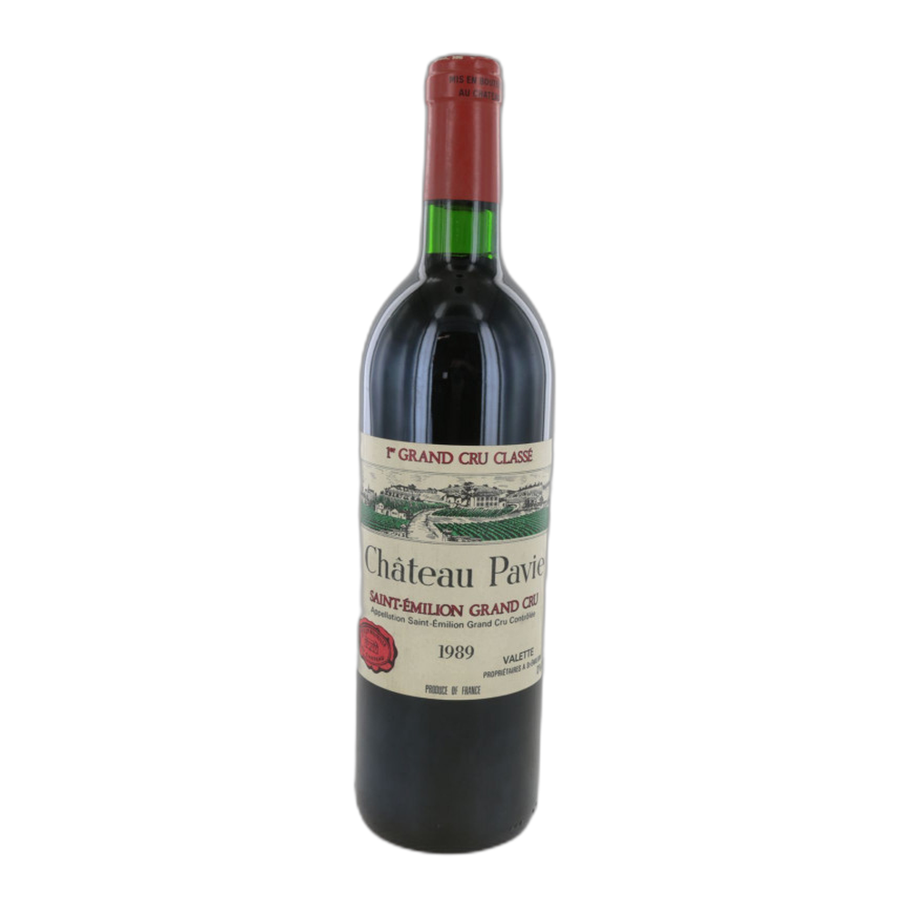 Château Pavie, Saint-Émilion Grand Cru Château Pavie 1er G.C.C. "A" 1989, Bottiglia 750 ml