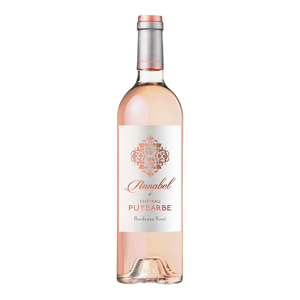 Château Puybarbe, Bordeaux Rosé Annabel de Château Puybarbe 2022, Bottiglia 750 ml