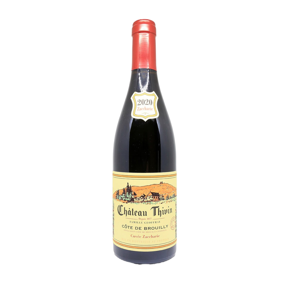 Château Thivin, Côte-de-Brouilly Cuvée Zaccharie 2020, Bottiglia 750 ml