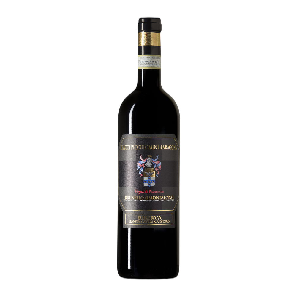 Ciacci Piccolomini d'Aragona, Brunello di Montalcino Riserva Vigna di Pianrosso Santa Caterina d'Oro 2015, Magnum 1500 ml