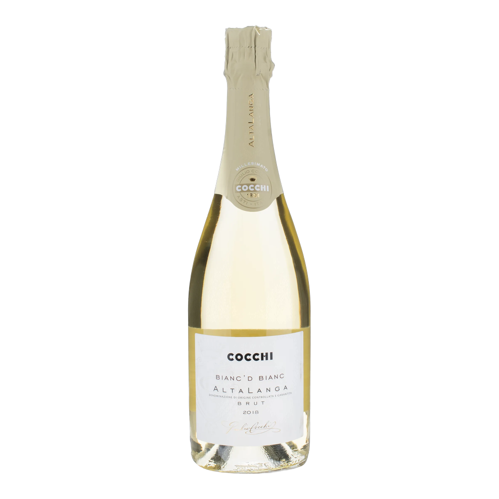 Cocchi, Alta Langa Bianc 'd Bianc Brut 2018, Bottiglia 750 ml