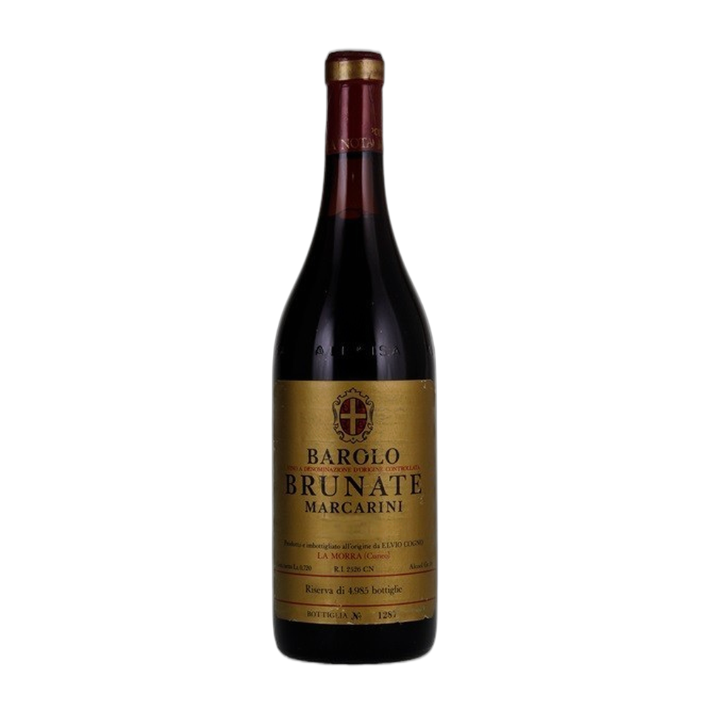 Cogno-Marcarini, Barolo Brunate 1974, Bottiglia 750 ml
