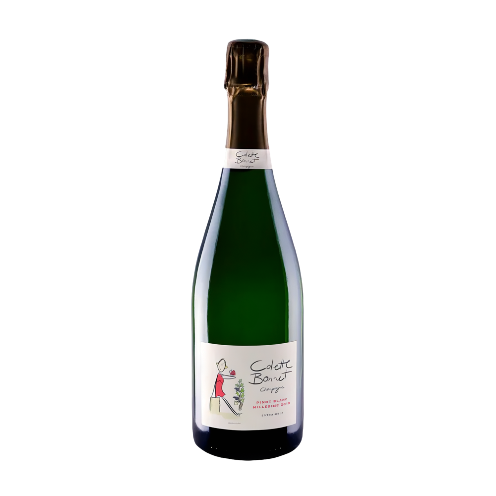 Colette Bonnet, Pinot blanc Extra brut 2018, Bottiglia 750 ml