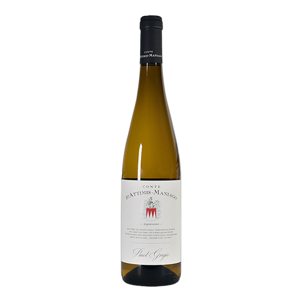 Conte d'Attimis-Maniago, Pinot grigio 2025, Bottiglia 750 ml