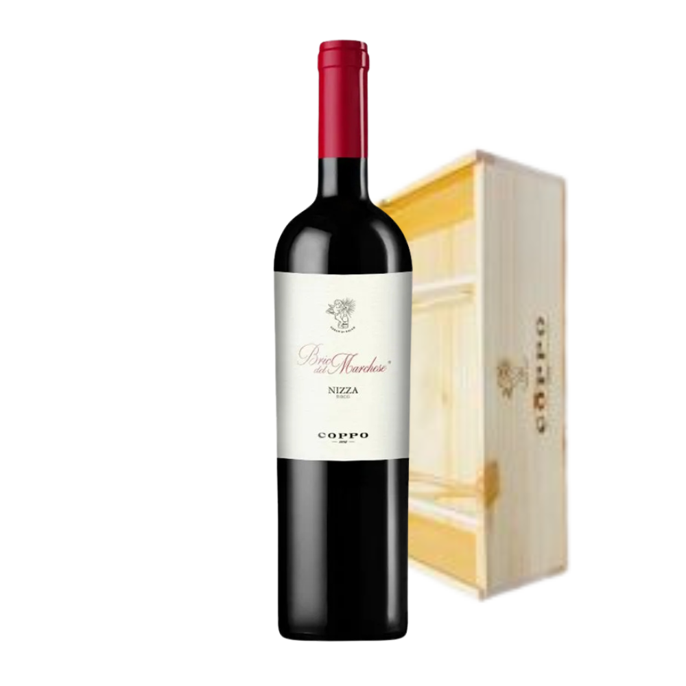 Coppo, Nizza Bric del Marchese 2018, Magnum cassa legno 1500 ml