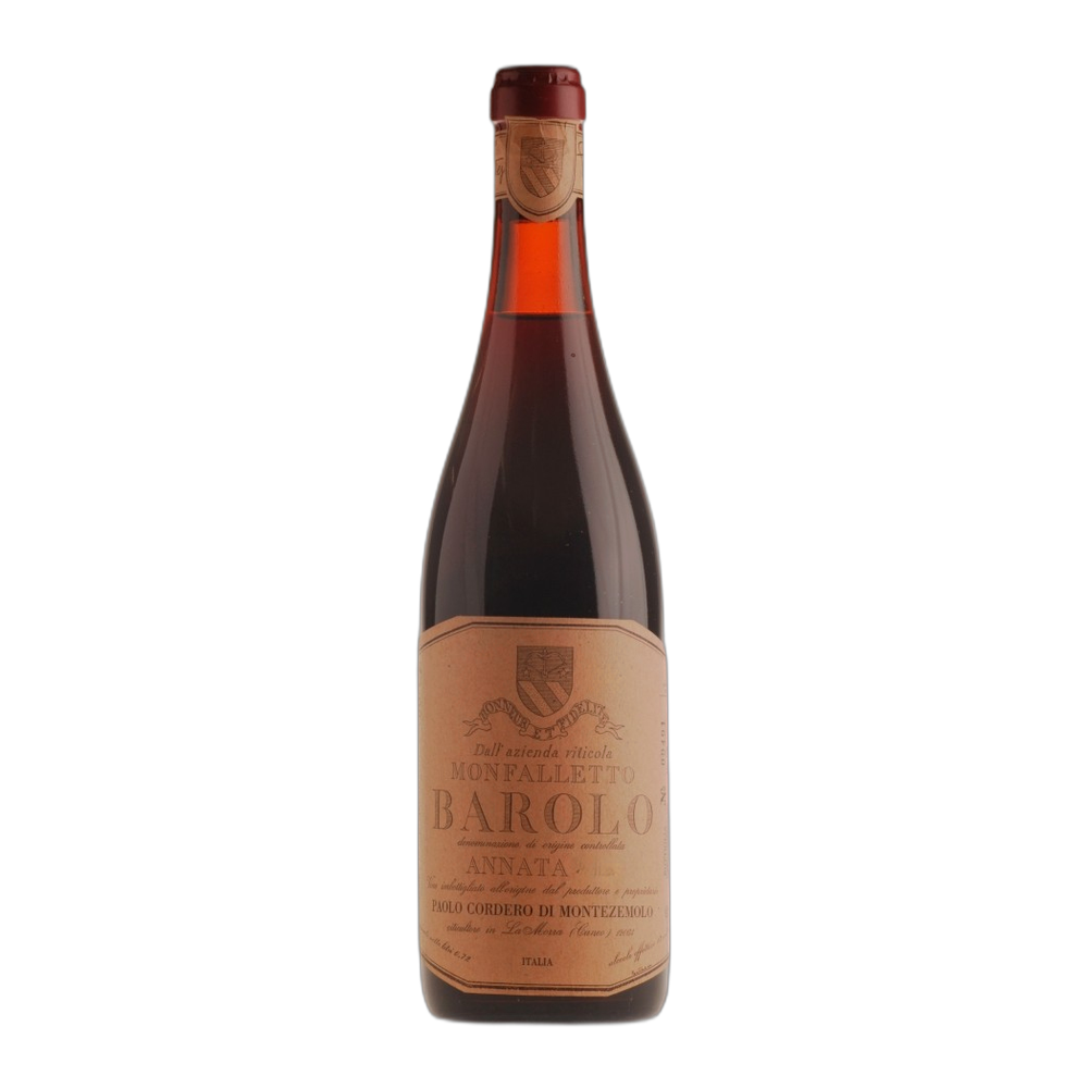 Cordero di Montezemolo, Barolo Monfalletto 1968, Bottiglia 750 ml
