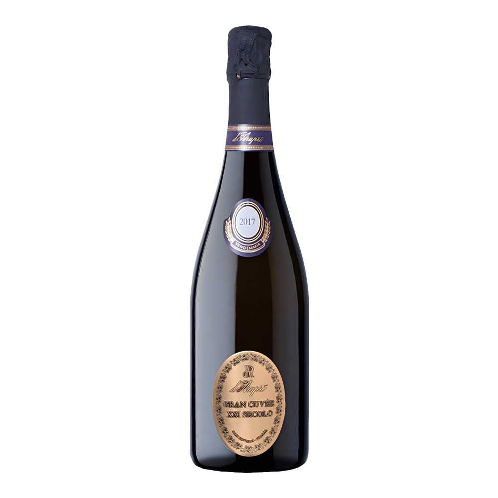 D'Araprì, Gran Cuvée XXI Secolo Brut 2017, Bottiglia 750 ml