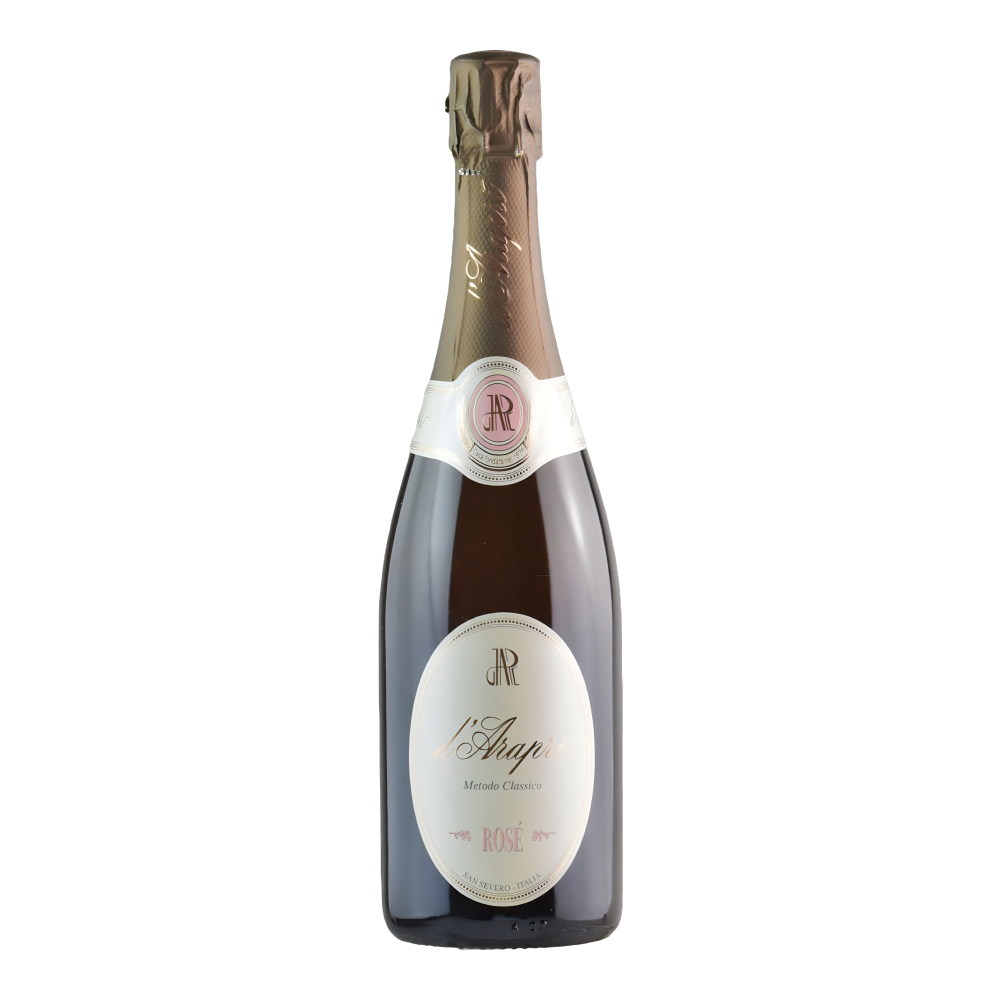 D'Araprì, Rosé Brut, Bottiglia 750 ml