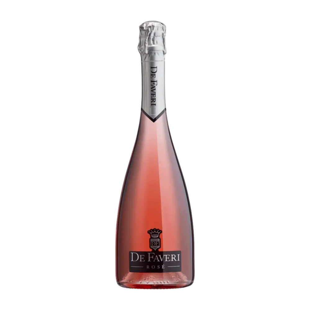 De Faveri, Spumante Rosé Extra dry, Bottiglia 750 ml