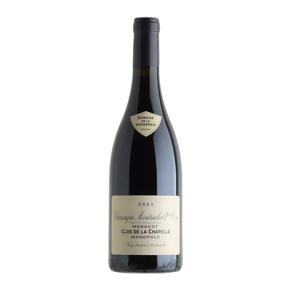 Domaine de la Vougeraie, Chassagne-Montrachet Rouge Morgeot Clos de la Chapelle Monopole 2021, Bottiglia 750 ml