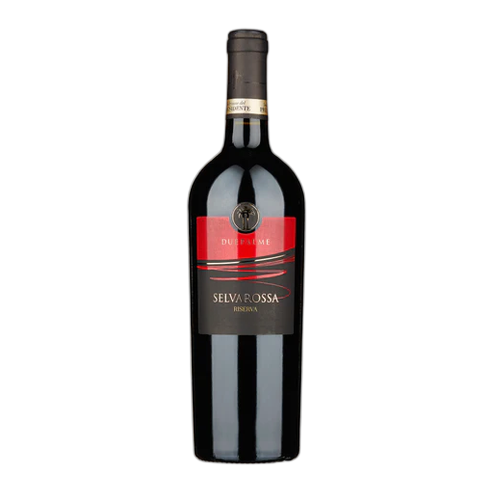 Due Palme, Salice Salentino Rosso Riserva Selvarossa Terra 2020, Bottiglia 750 ml