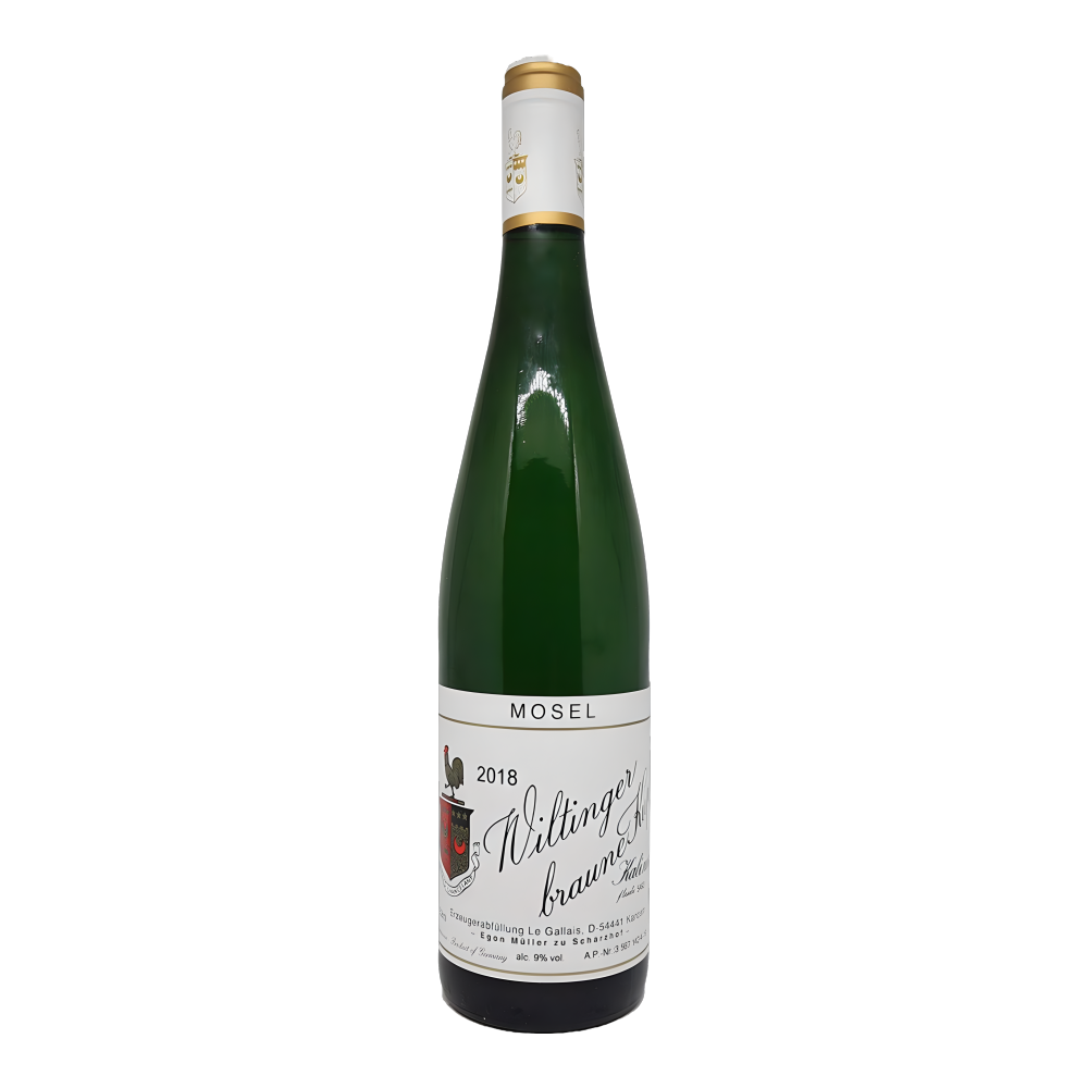 Egon Müller, Riesling Kabinett Wiltinger Braune Kupp 2018, Bottiglia 750 ml