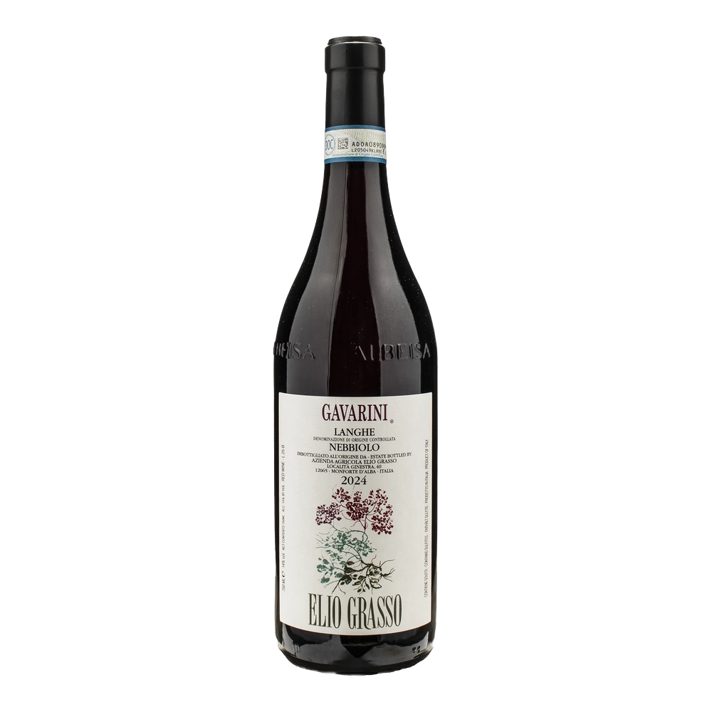 Elio Grasso, Nebbiolo Langhe Gavarini 2024, Bottiglia 750 ml