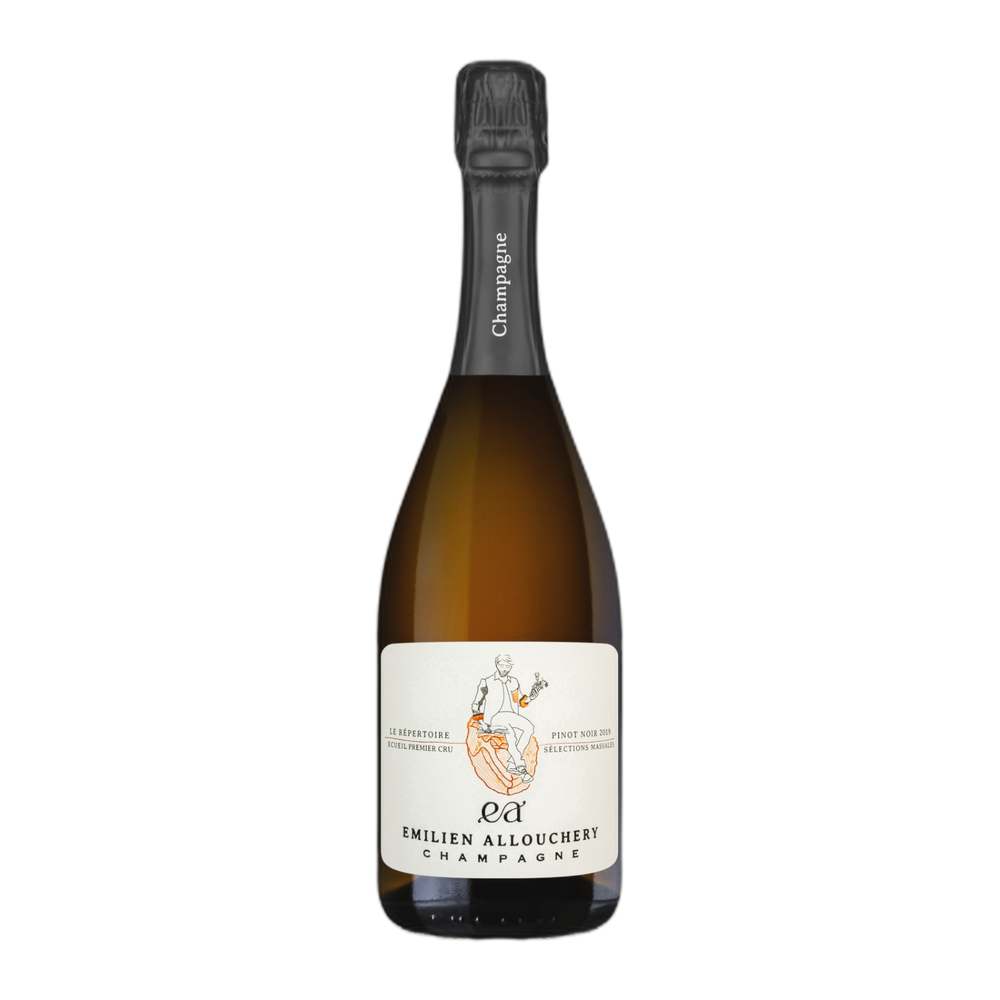 Emilien Allouchery, Le Répertoire Extra brut 1er Cru 2019, Bottiglia 750 ml