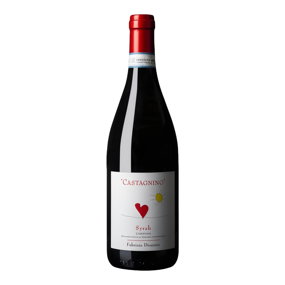 Fabrizio Dionisio, Syrah Cortona Il Castagno 2021, Bottiglia 750 ml
