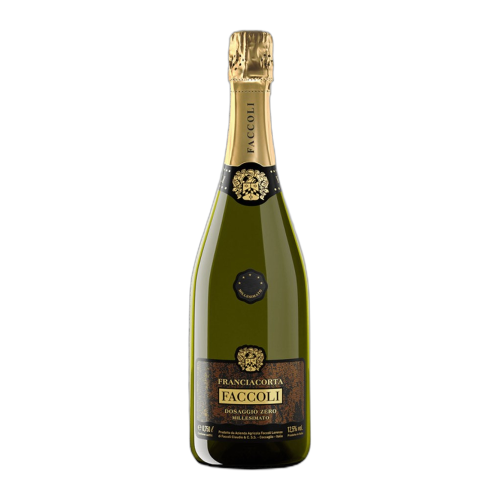 Faccoli, Franciacorta Dosaggio Zero 2019, Bottiglia 750 ml