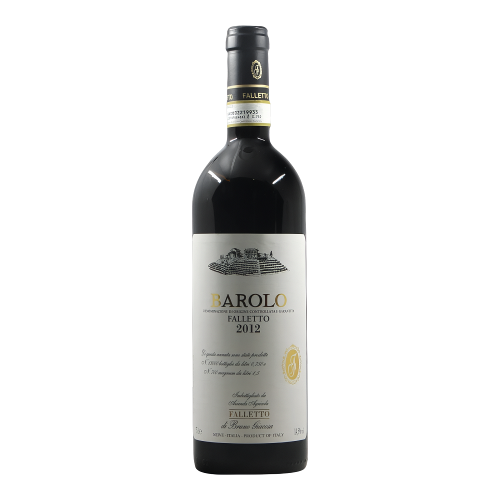 Falletto di Bruno Giacosa, Barolo Falletto 2012, Bottiglia 750 ml