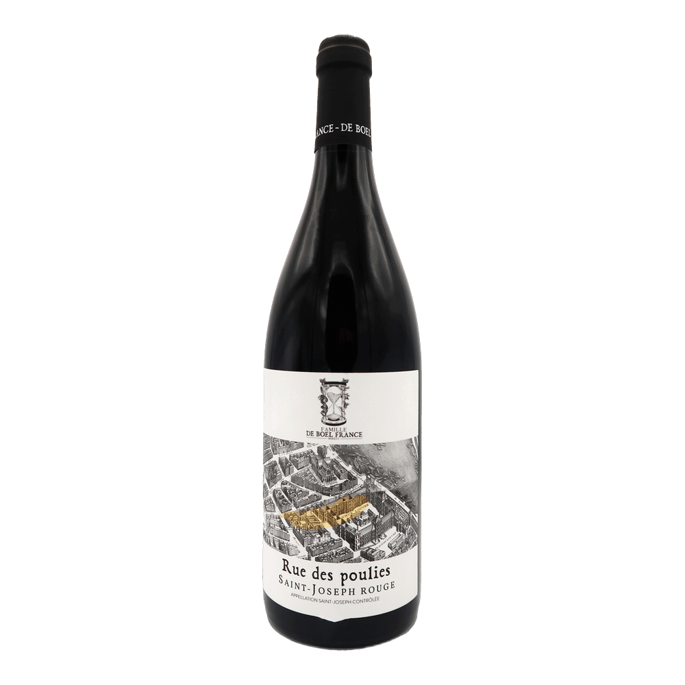 Famille De Boel France, Saint Joseph Rouge Rue de Poulies 2023, Bottiglia 750 ml