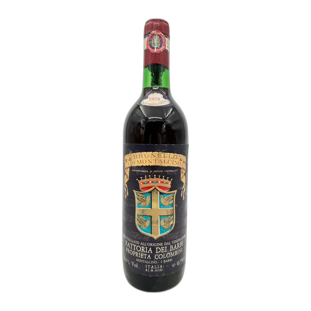 Fattoria dei Barbi, Brunello di Montalcino 1978, Bottiglia 750 ml