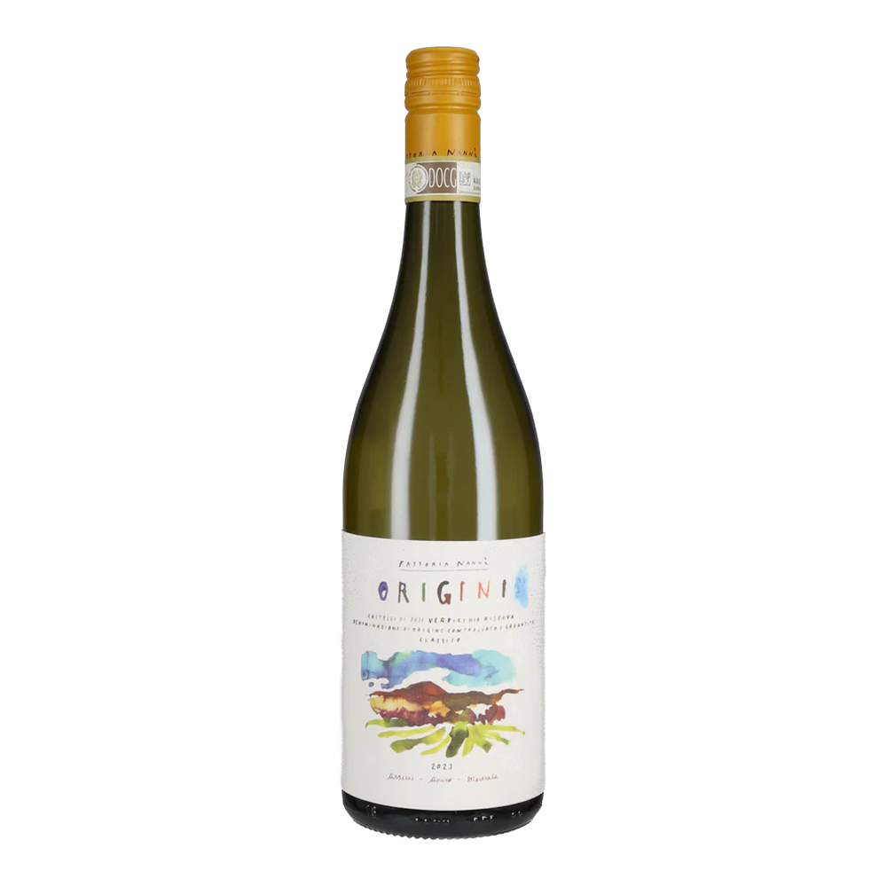 Fattoria Nannì, Verdicchio dei Castelli di Jesi Classico Superiore Origini 2023, Bottiglia 750 ml