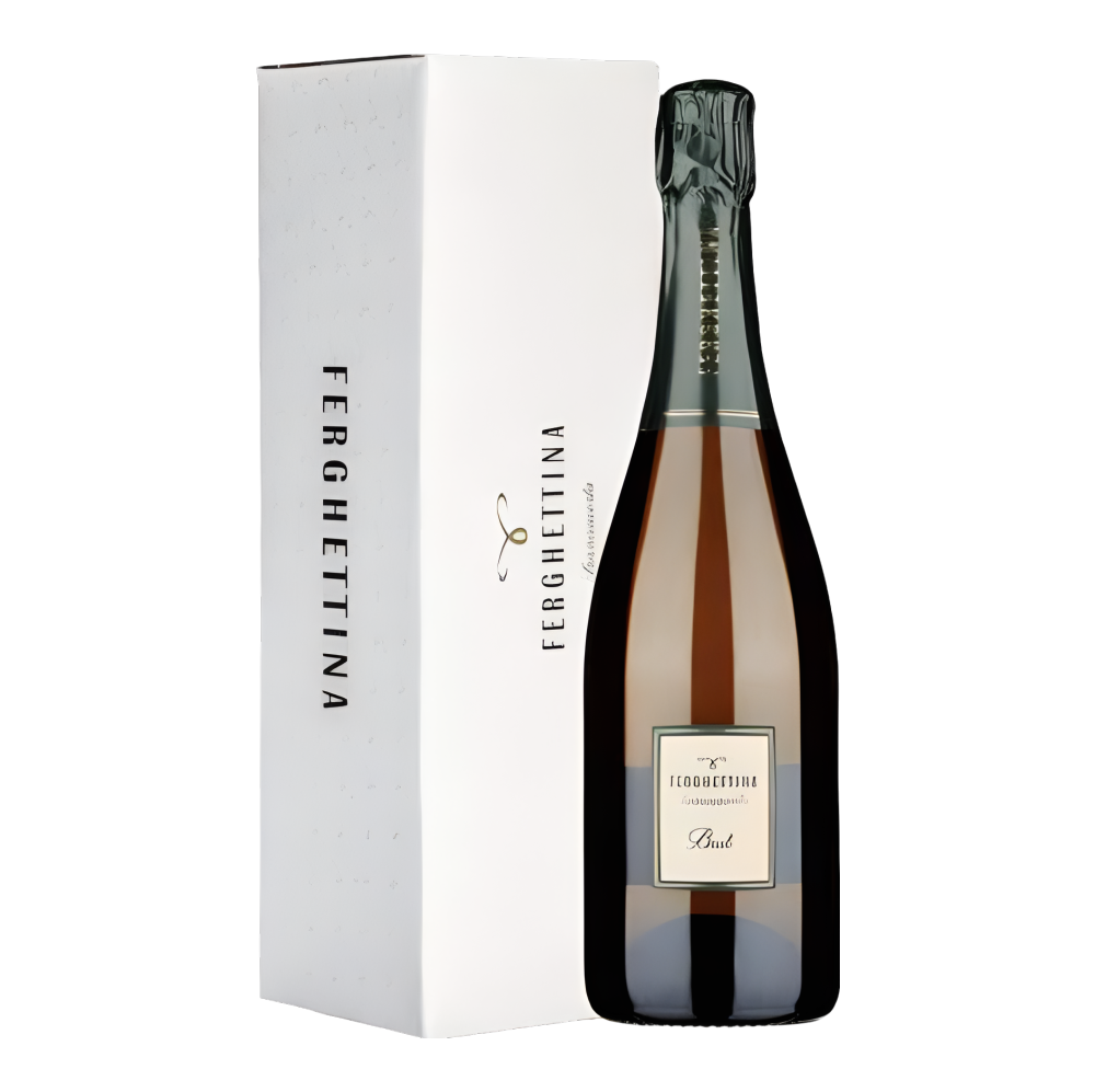 Ferghettina, Franciacorta Brut, Bottiglia con astuccio 750 ml