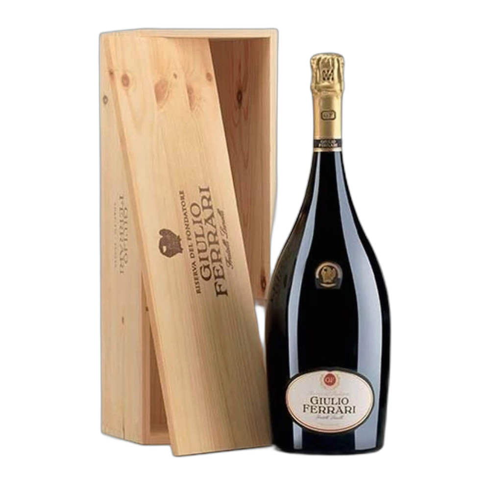 Ferrari, Trentodoc Giulio Ferrari Riserva del Fondatore Collezione Extra brut 2007, Magnum cassa legno 1500 ml