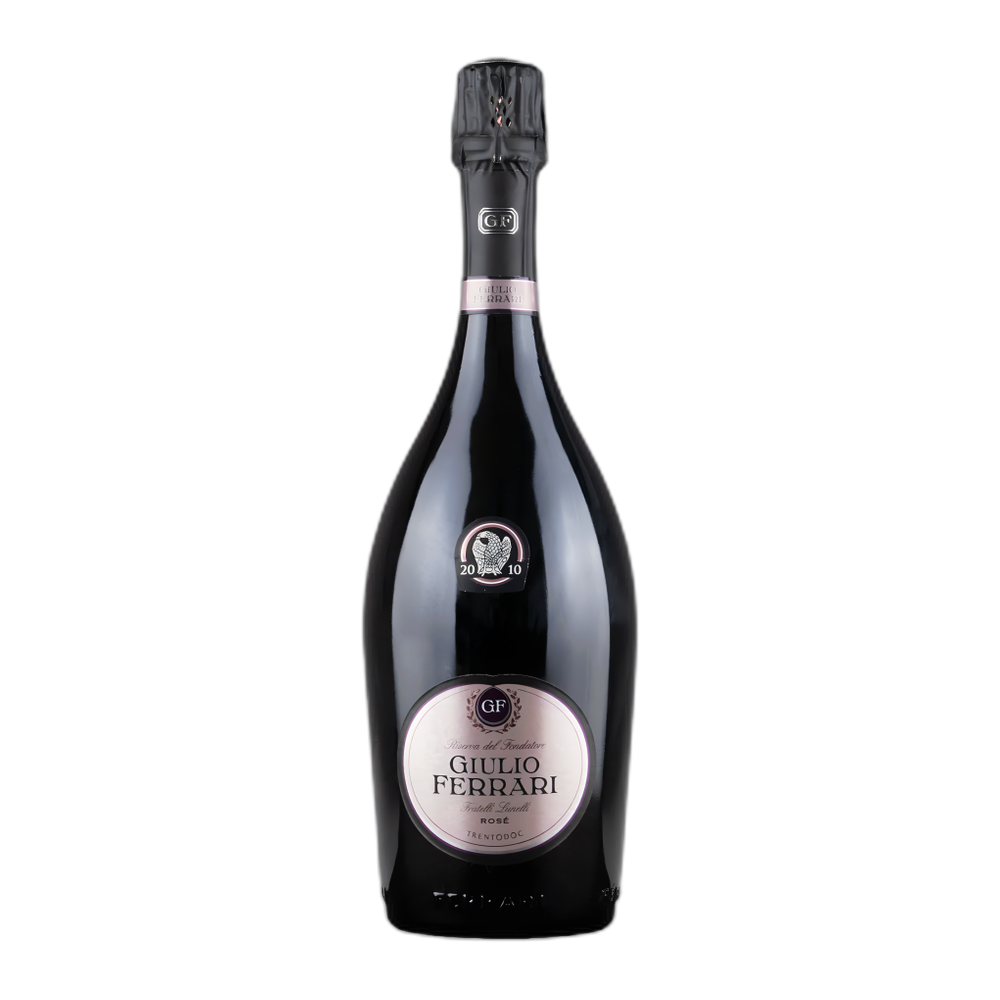 Ferrari, Trentodoc Giulio Ferrari Riserva del Fondatore Rosé Extra brut 2010, Bottiglia 750 ml