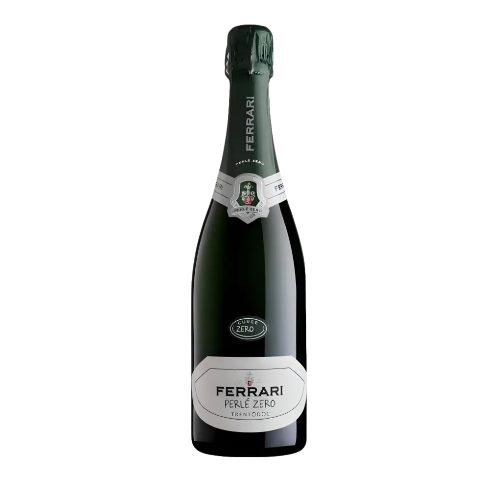 Ferrari, Trentodoc Perlé Zero Cuvée Zero 12 Dosaggio Zero, Bottiglia 750 ml