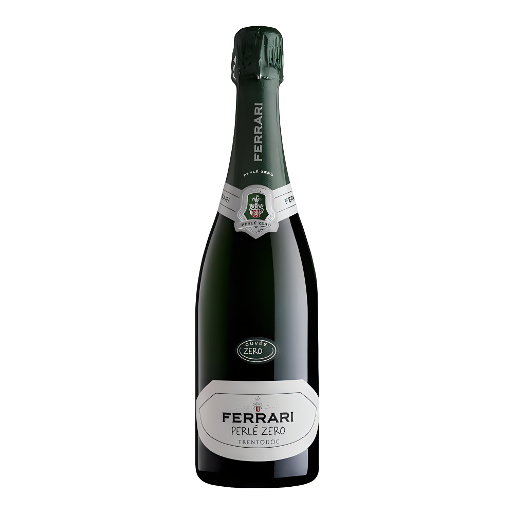 Ferrari, Trentodoc Perlé Zero Cuvée Zero 17 Dosaggio Zero, Bottiglia 750 ml