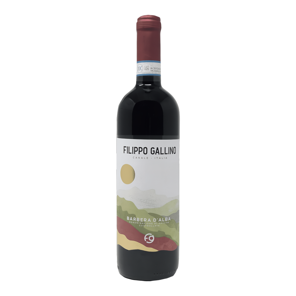 Filippo Gallino, Barbera d'Alba 2023, Bottiglia 750 ml
