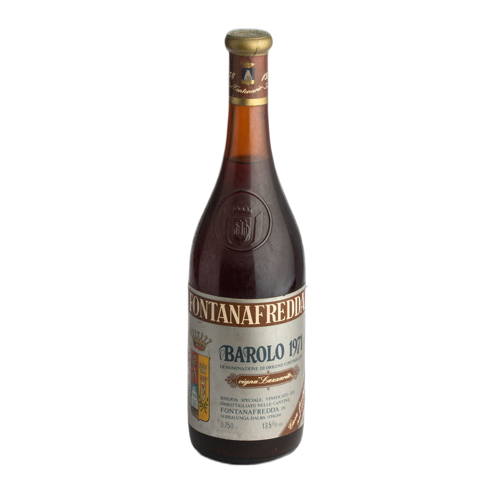 Fontanafredda, Barolo Lazzarito Vigna La Delizia 1971, Bottiglia 750 ml