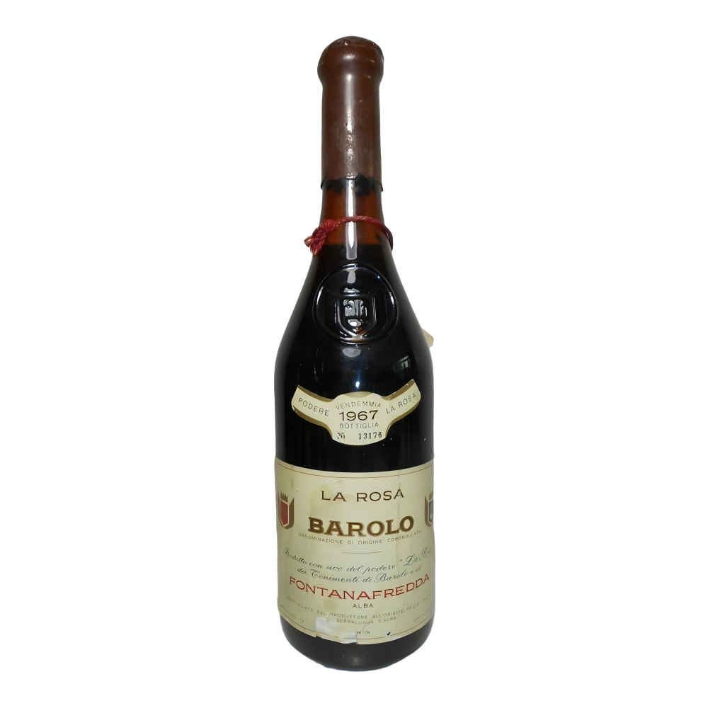 Fontanafredda, Barolo Vigna La Rosa 1967, Bottiglia 720 ml