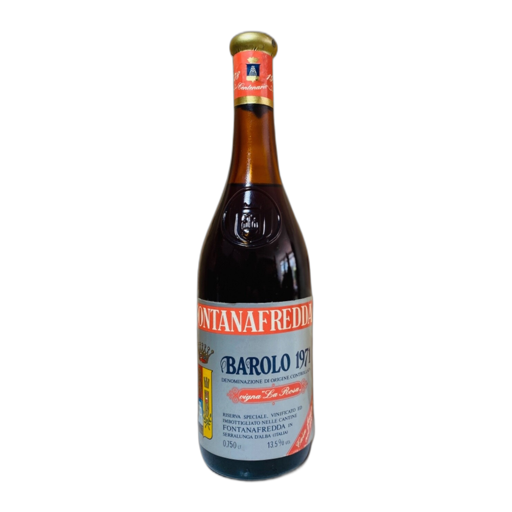 Fontanafredda, Barolo Vigna La Rosa 1971, Bottiglia 720 ml