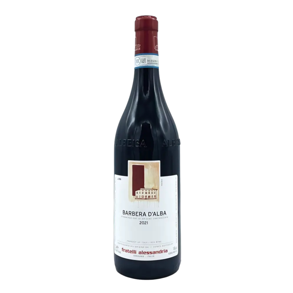 Fratelli Alessandria, Barbera d'Alba 2021, Bottiglia 750 ml
