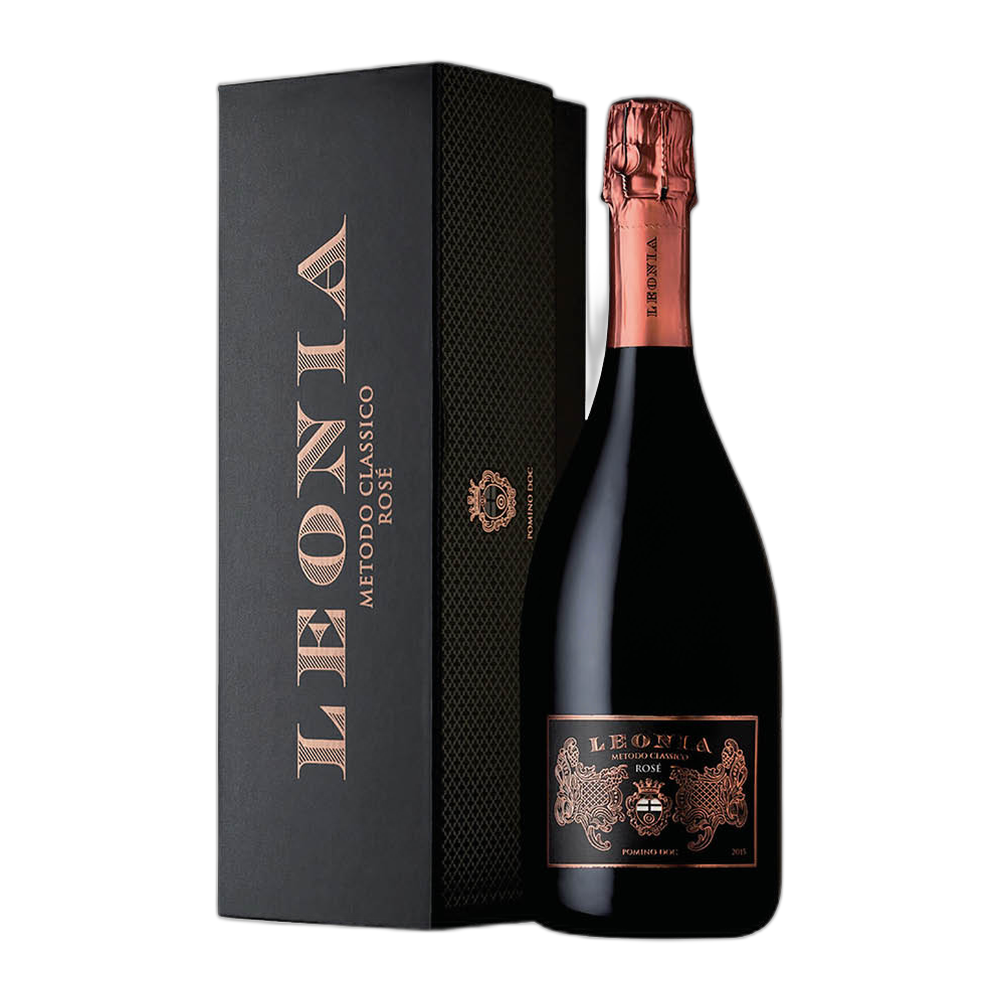 Frescobaldi - Castello di Pomino, Pomino Leonia Rosé Brut 2019, Bottiglia con astuccio 750 ml