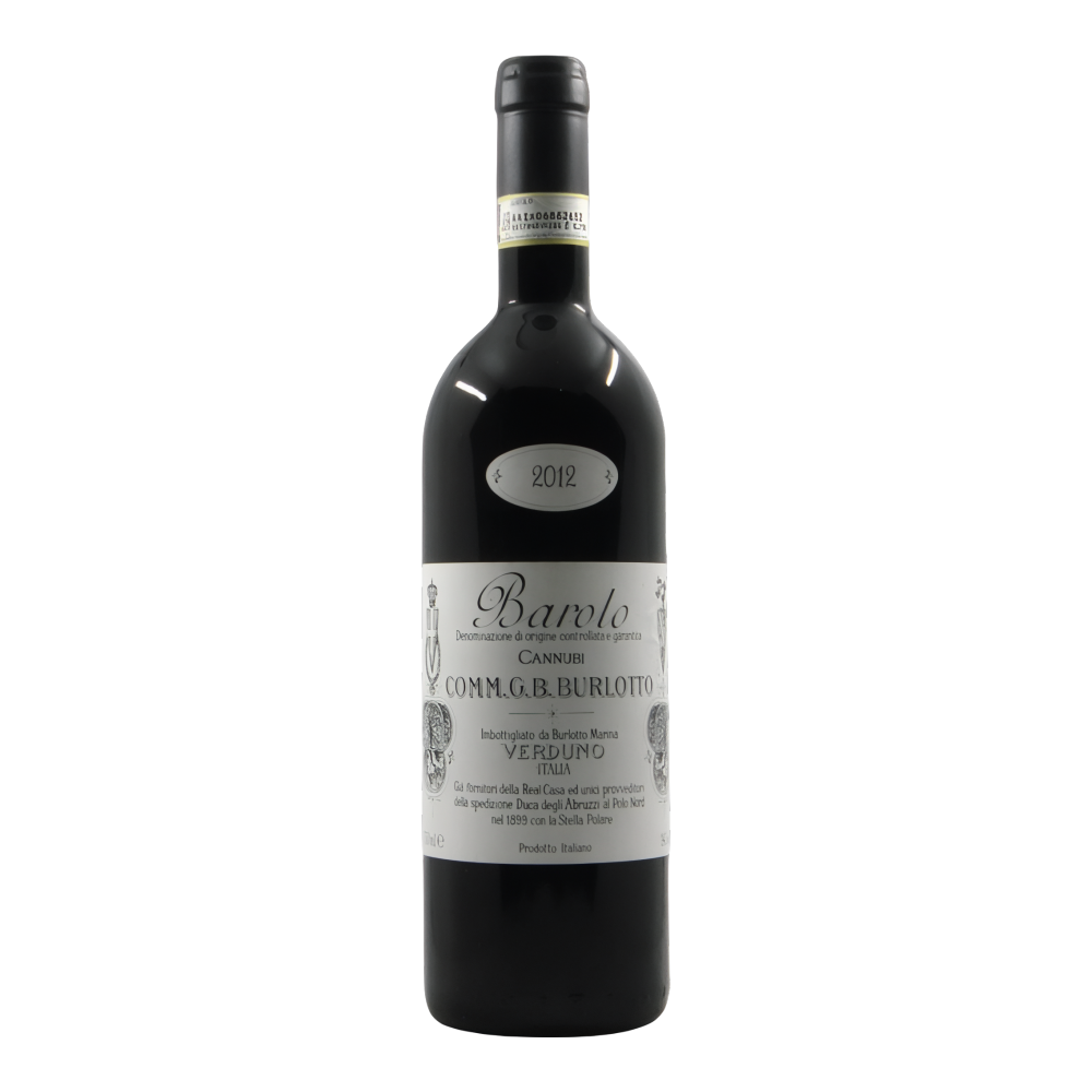 G.B. Burlotto, Barolo Cannubi 2012, Bottiglia 750 ml