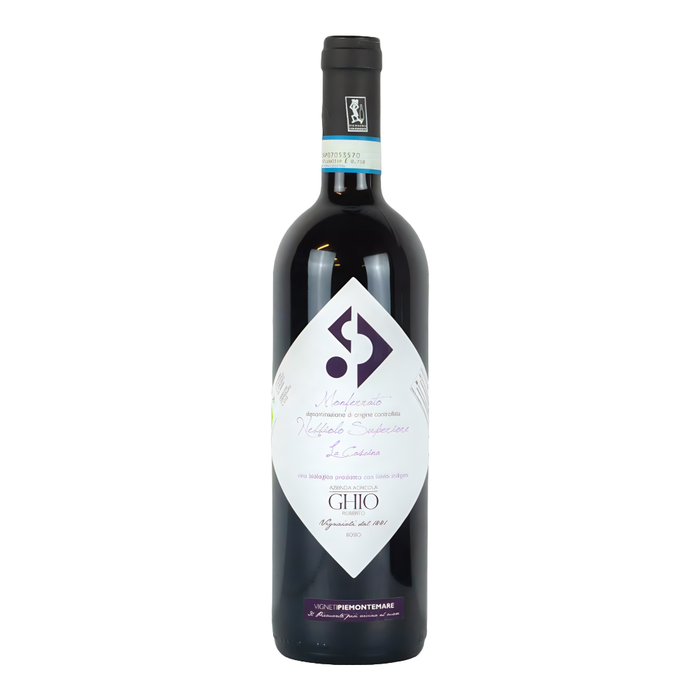 Roberto Ghio, Nebbiolo Superiore Monferrato La Cascina 2022, Bottiglia 750 ml