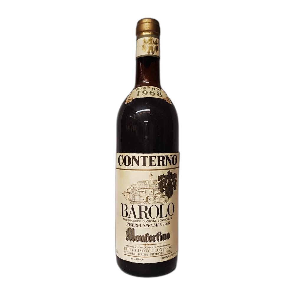 Giacomo Conterno, Barolo Riserva Monfortino 1968, Bottiglia 750 ml