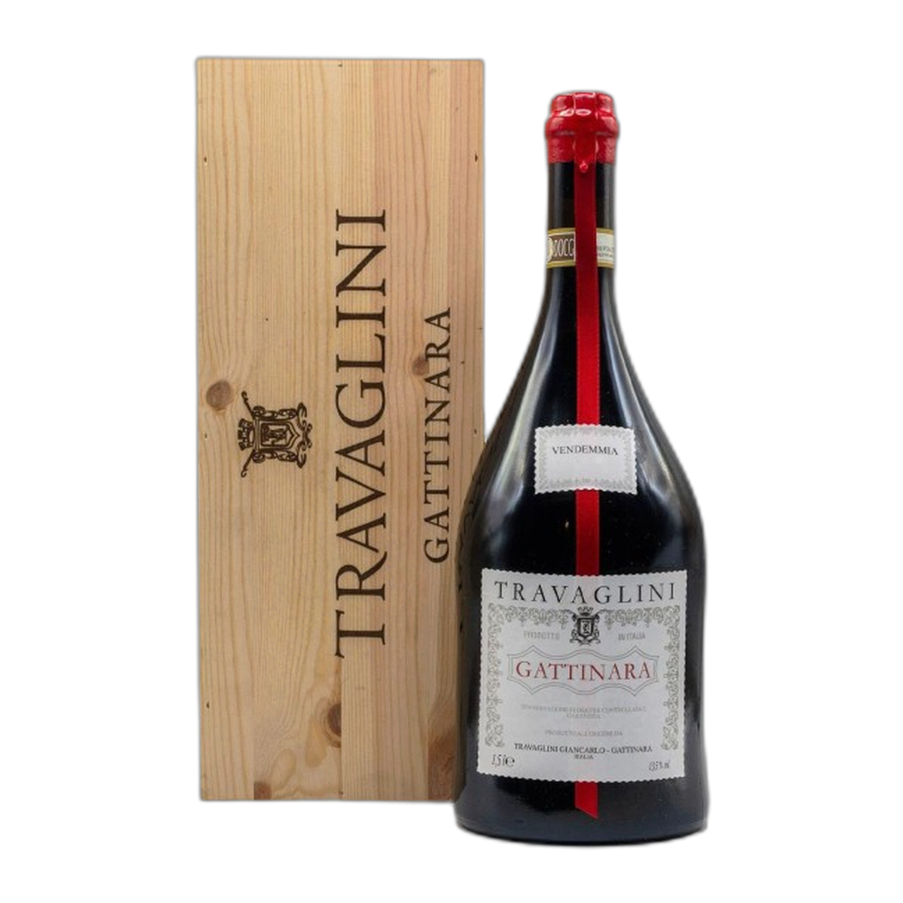 Giancarlo Travaglini, Gattinara 2021, Magnum cassa legno 1500 ml
