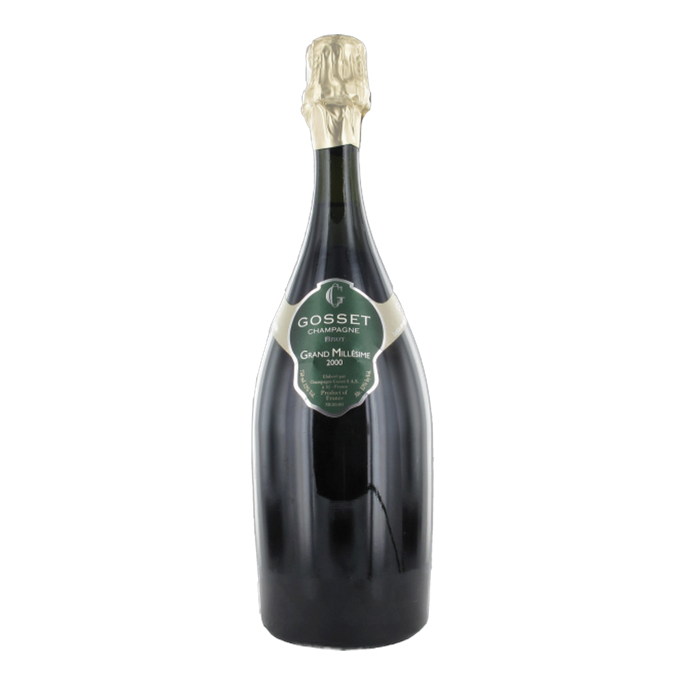 Gosset, Grand Millésime Brut 2000, Bottiglia 750 ml