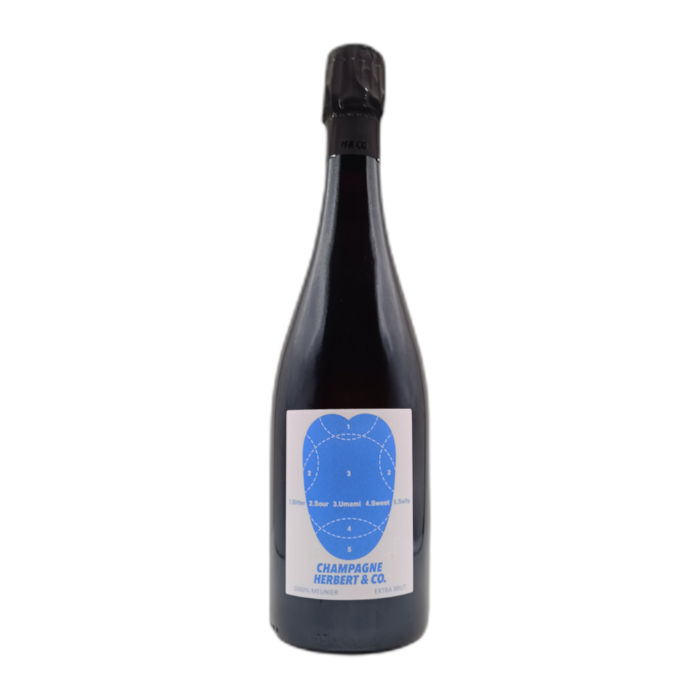 Herbert & Co., Millepourcent Meunier Extra brut, Bottiglia 750 ml