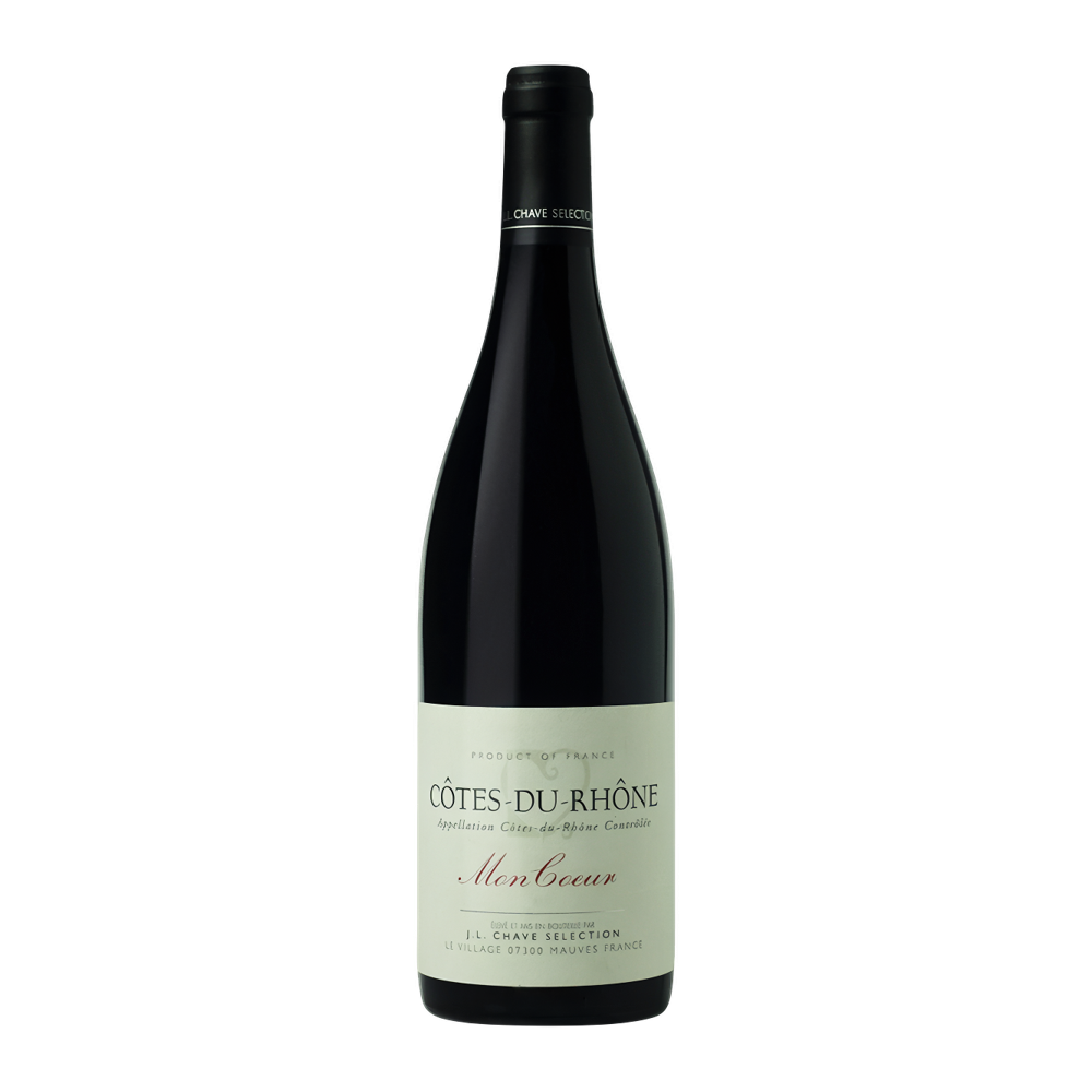 J.L. Chave Sélection, Côtes du Rhône Mon Coeur 2020, Bottiglia 750 ml