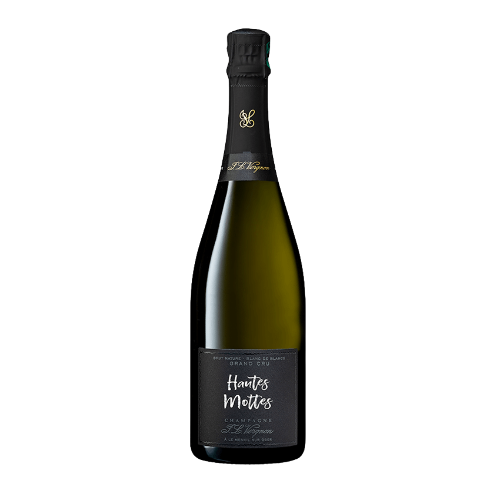 J-L Vergnon, Hautes Mottes Blanc de Blancs Brut nature Grand Cru 2012, Bottiglia 750 ml