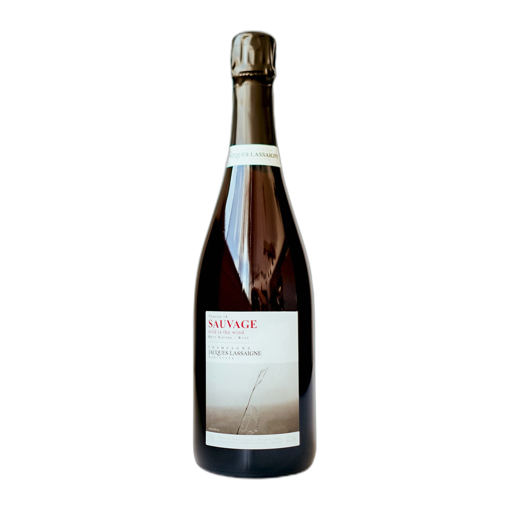 Jacques Lassaigne, Sauvage Rosé V.19 Brut nature, Bottiglia 750 ml